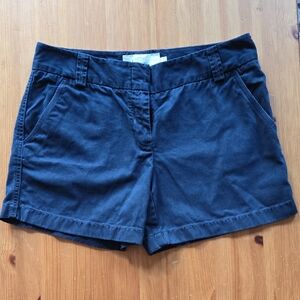J. Crew Dark Blue/Navy Women's Shorts Size 6